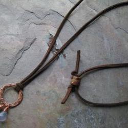 Earth Sky and Water Necklace